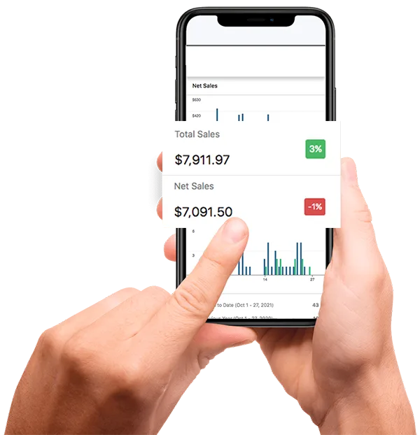 ezQR merchant and customer ordering screens